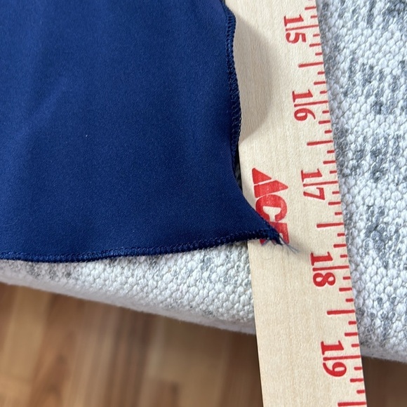 Lus Chic NWT Navy Pajama Slip with Scalloped side slit Sz 3X - Picture 14 of 15